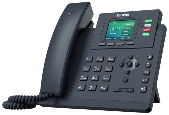 Yealink SIP-T33G – Entry-level IP Phone with 4 Lines & Color LCD