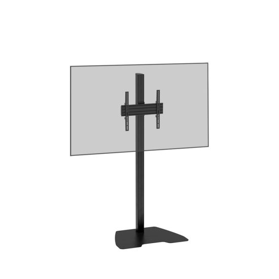 ATDEC ADBS-1-4FBB holds a single display on a freestanding foot