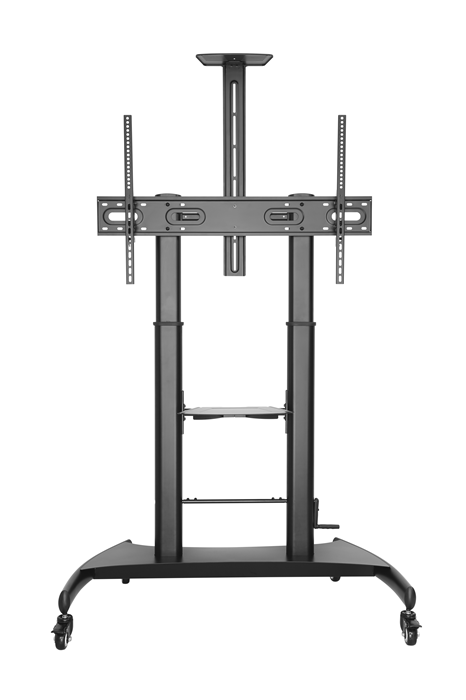 Brateck Large Screen Telescopic Height-Adjustable Steel TV Cart - TTL06H-610TW