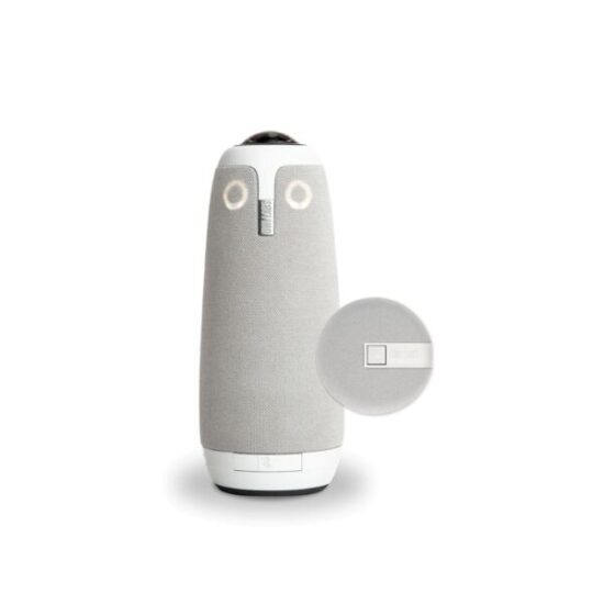 Owl Labs Meeting Owl 3 & Expansion Mic – 360° AI Video Conferencing System Bundle