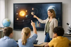 Interactive Touchscreen Display for Classroom