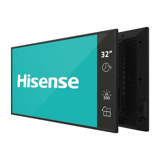 HISENSE 32DM66GE 32 UHD DIGITAL SIGNAGE 500NIT 24 X 7 ANDROID 14 PANEL - 32DM66GE