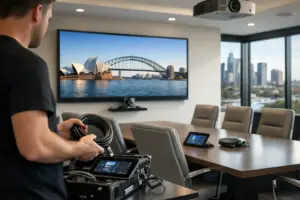 Commercial AV Installation Australia for Better Rooms