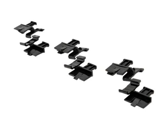 MSA FRONT BRIM TOP MOUNT CLIPS - LEFT EYE USER 3 PAIRS HMT-1 REALWEAR NAVIGATOR 500 - 127147
