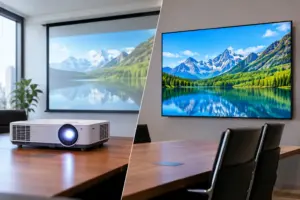 Laser Projector vs LED Display for Business