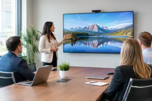 What Size Meeting Room Display Do You Need?